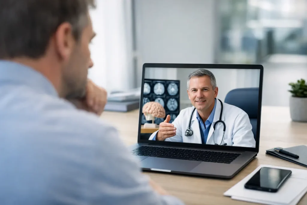 Teleconsulta com neurocirurgião: quando fazer