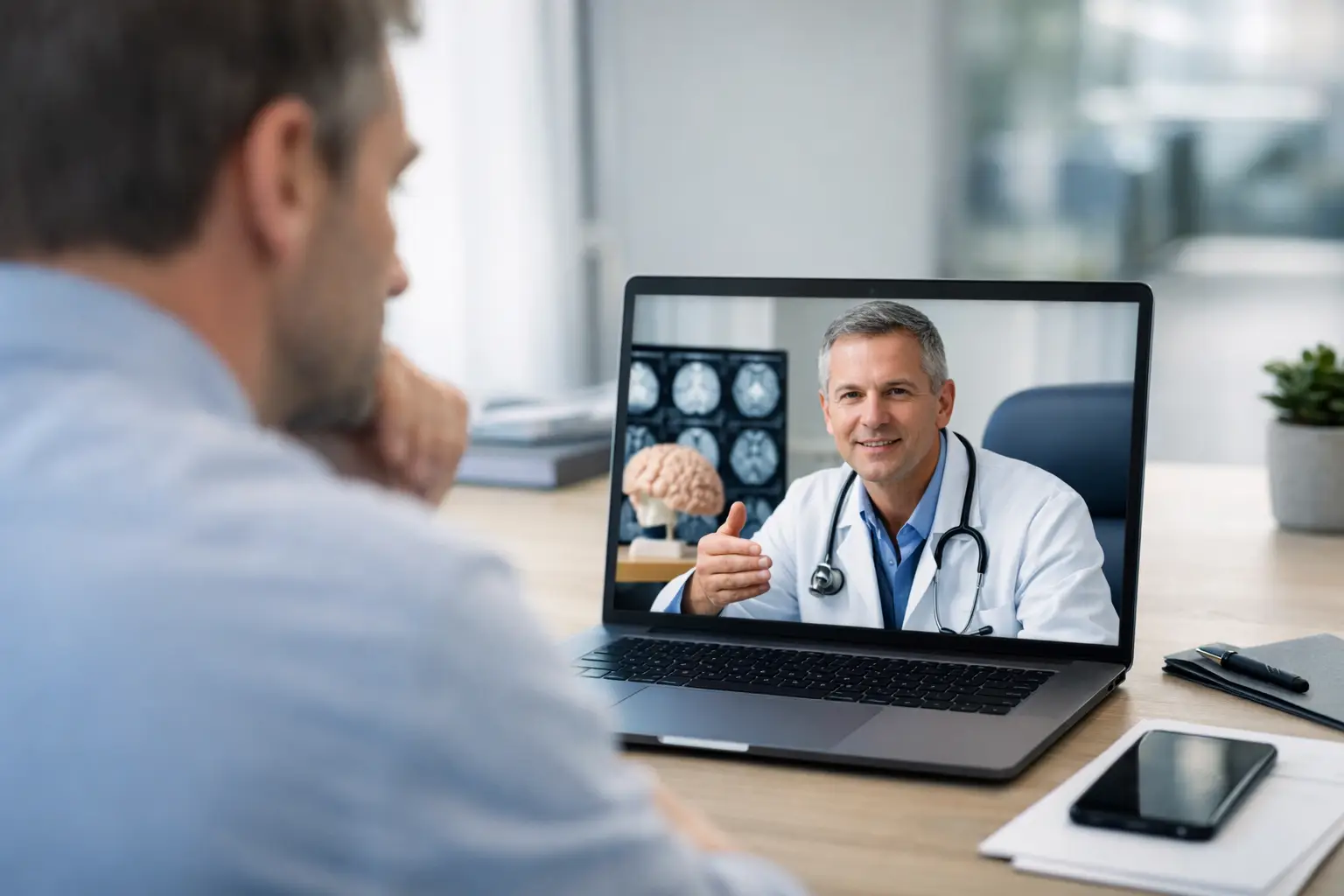 Teleconsulta com neurocirurgião: quando fazer