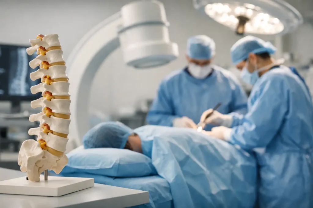 Guia da cirurgia de coluna sem complicação
