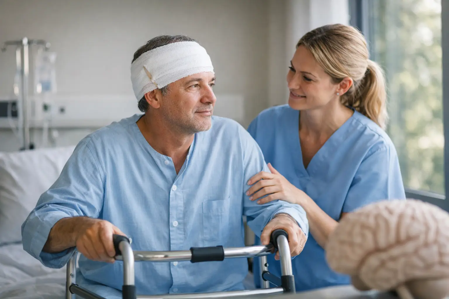 Como é a recuperação após cirurgia cerebral