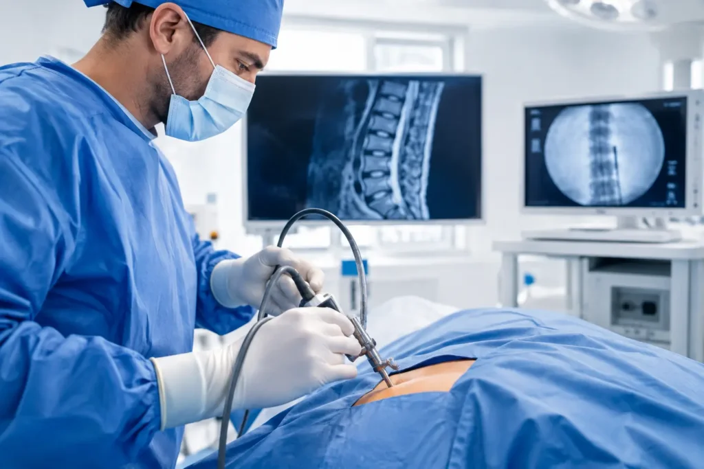 Qual o valor da cirurgia de coluna minimamente invasiva?