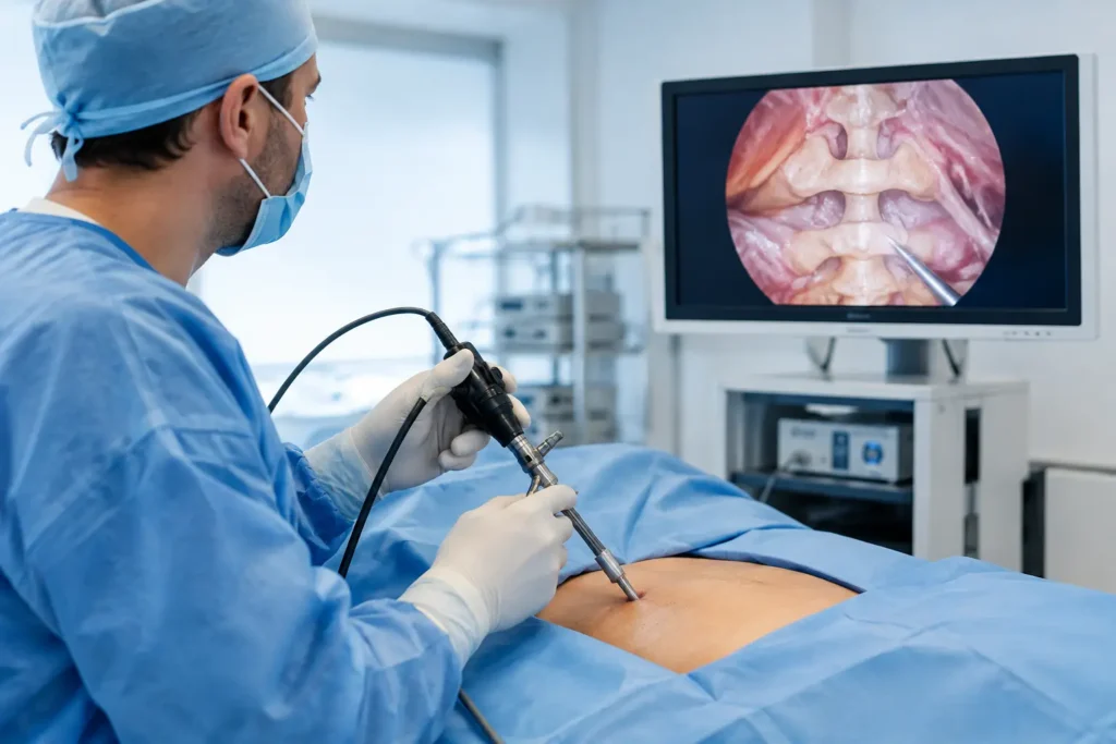 Benefícios da cirurgia endoscópica na coluna